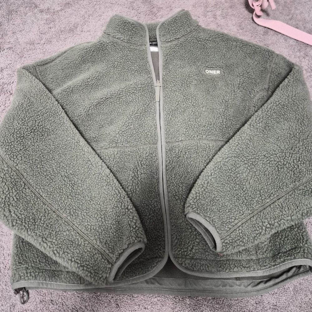 Oner Active Olive Fleece Jacket